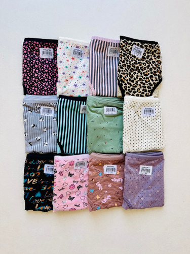 شورت نخی زنانه میسپل طرح دار L