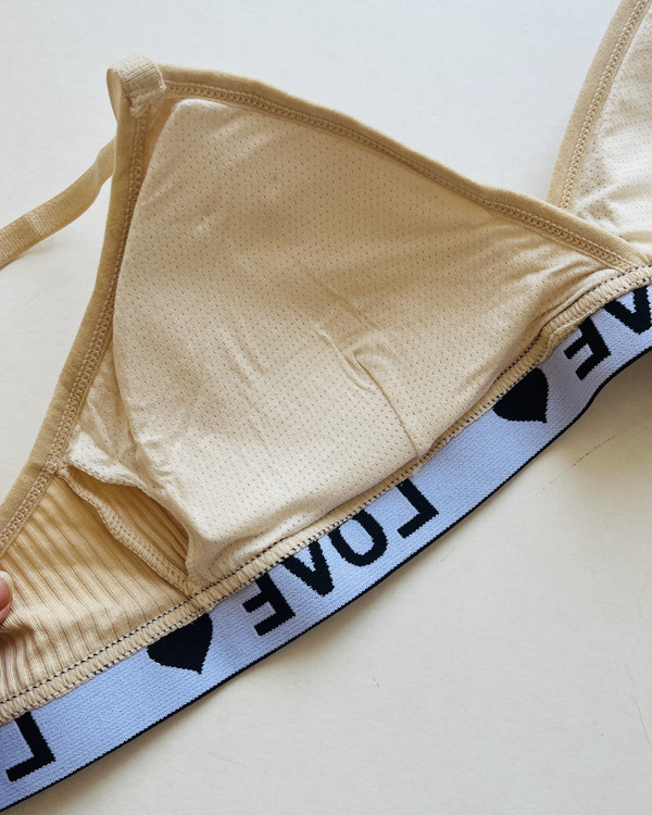 ست سوتین و شورت کبریتی دخترانه کاپ مثلثی