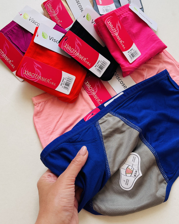 شورت مخصوص پریودی با لایه اضافی