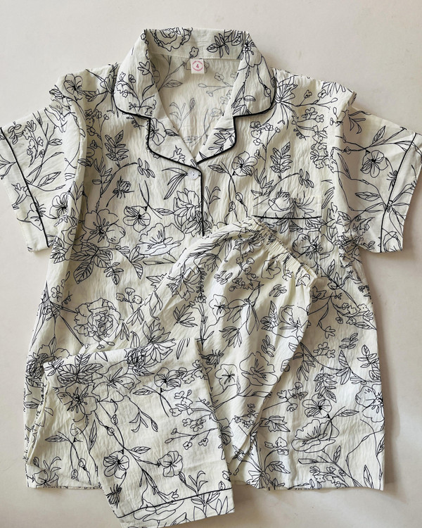 ست لباس خواب نخ موسلین