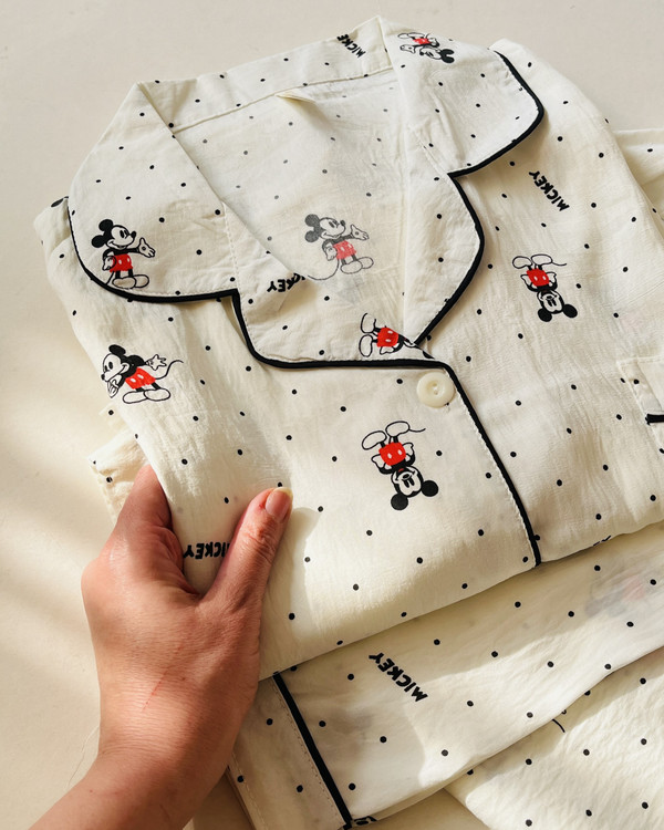 ست بلوز و شلوار نخ موسلین زنانه