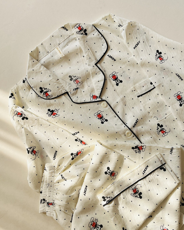 ست بلوز و شلوار فانتزی نخ موسلین وارداتی