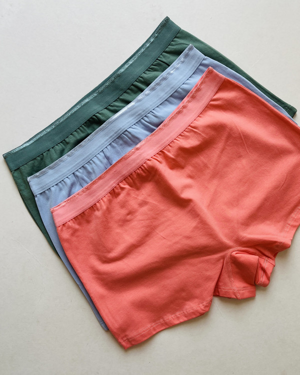 خرید شورت نیم پا زنانه کتان نخ