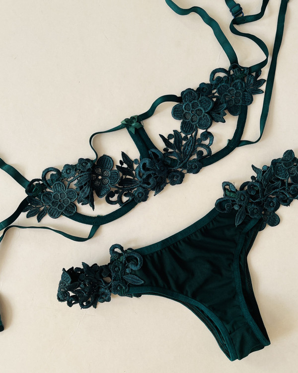 قیمت ست لباس زیر دانتل زنانه