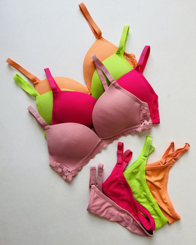 ست شورت و سوتین دخترانه فانتزی