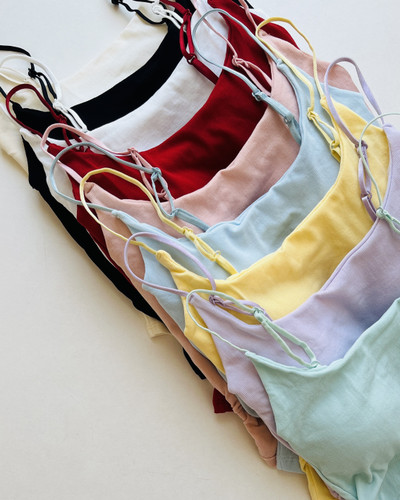 کراپ کاپدار دخترانه رنگی پاستلی