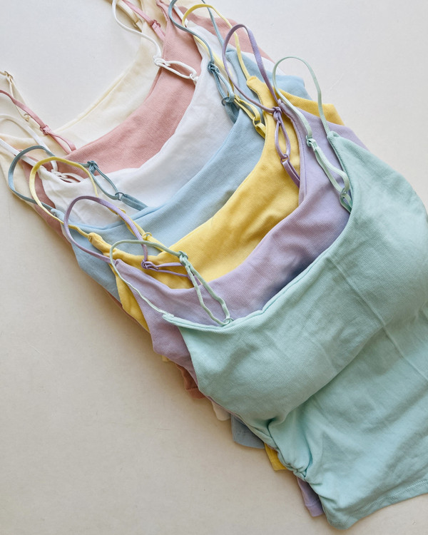 کراپ دخترانه کاپ دار رنگی