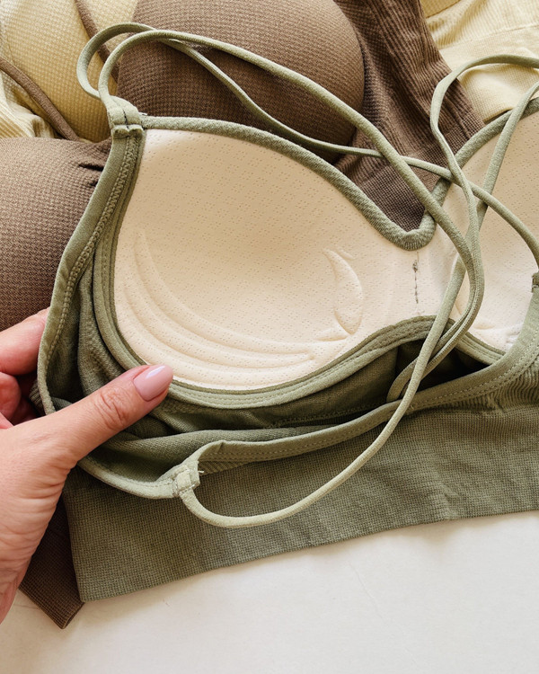 نیم تنه دخترانه کاپ ثابت با طراحی مدرن