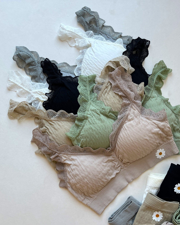 ست نیم تنه و شورت کاپدار بابونه