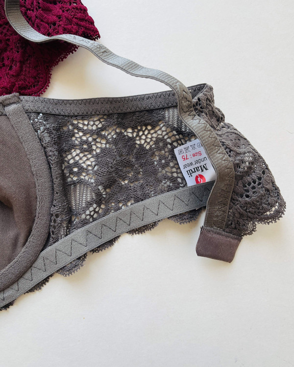 سوتین دانتل فنردار مردی