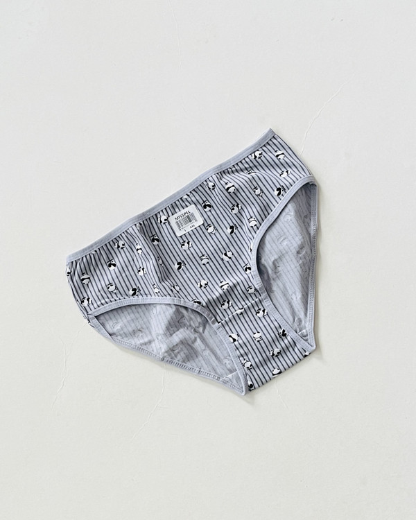 شورت نخی زنانه میسپل طرح دار L