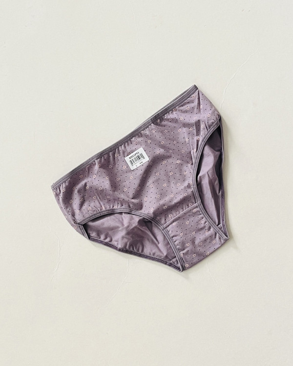 شورت نخی زنانه میسپل طرح دار L