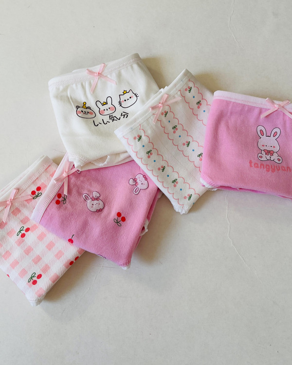 شورت نخی دخترانه خرگوشی عروسکی