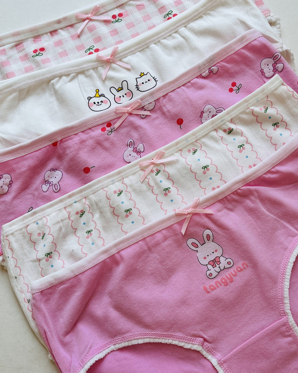 شورت نخی دخترانه خرگوشی عروسکی