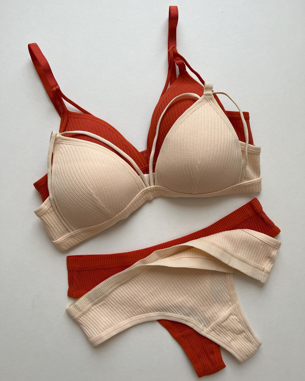 ست اسفنجی کبریتی هارنسی و شورت لامبادا